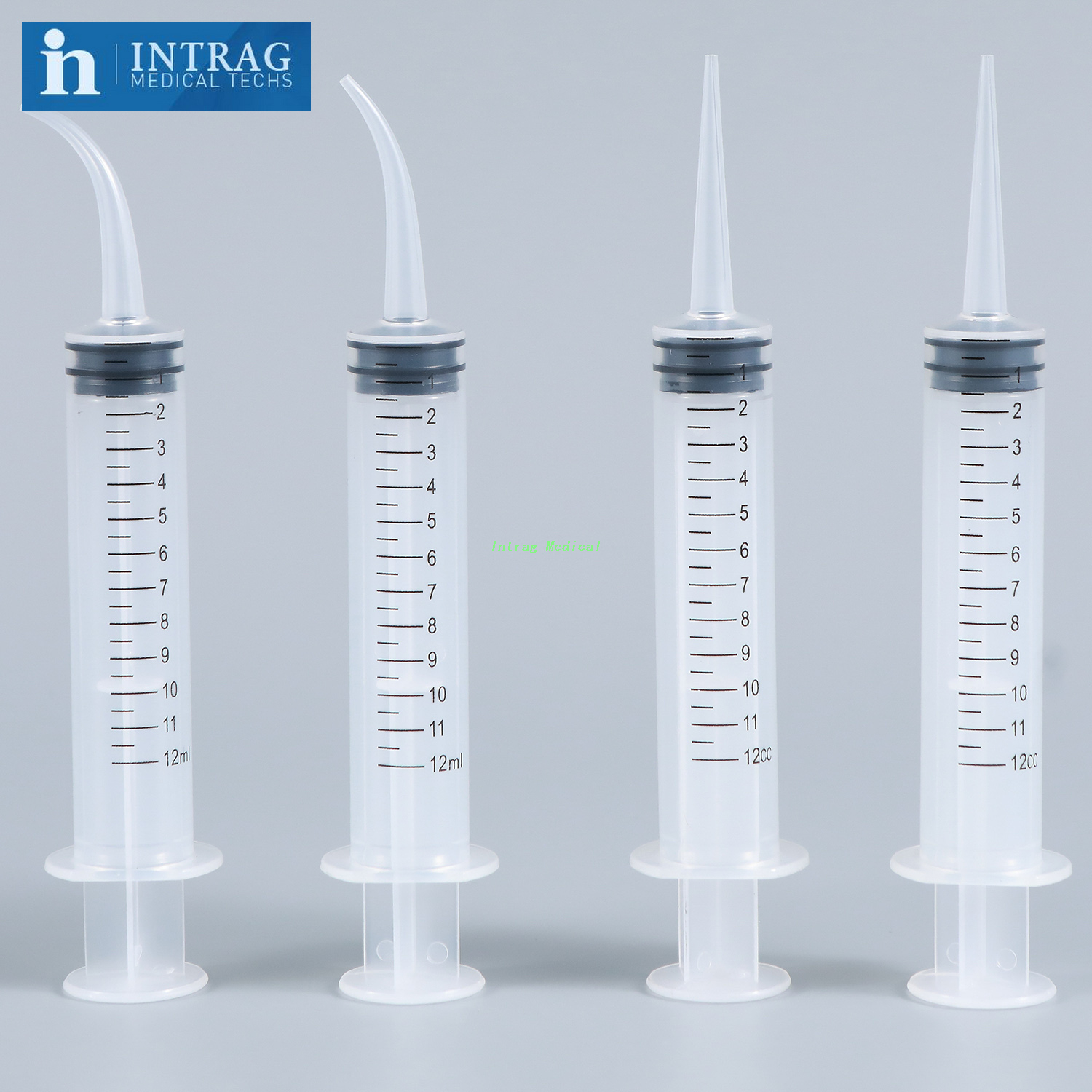 Disposable Curved Utility Syringe 12ml